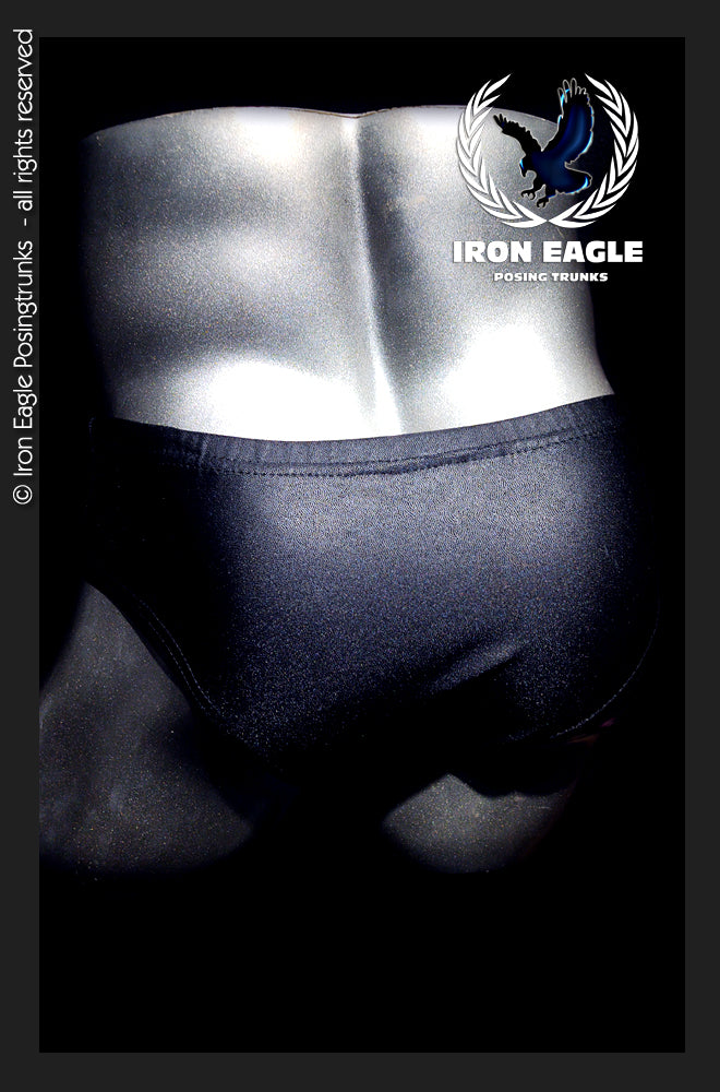 Classic Physique Briefs - 4'' Black Matt Mystique