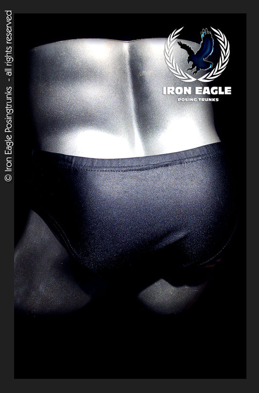 Classic Physique Briefs - 4'' Black Matt Mystique