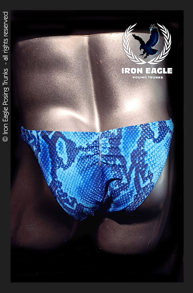 SAMPLE SALE - Check-In 'Aqua Snakeskin' (Premier/M)