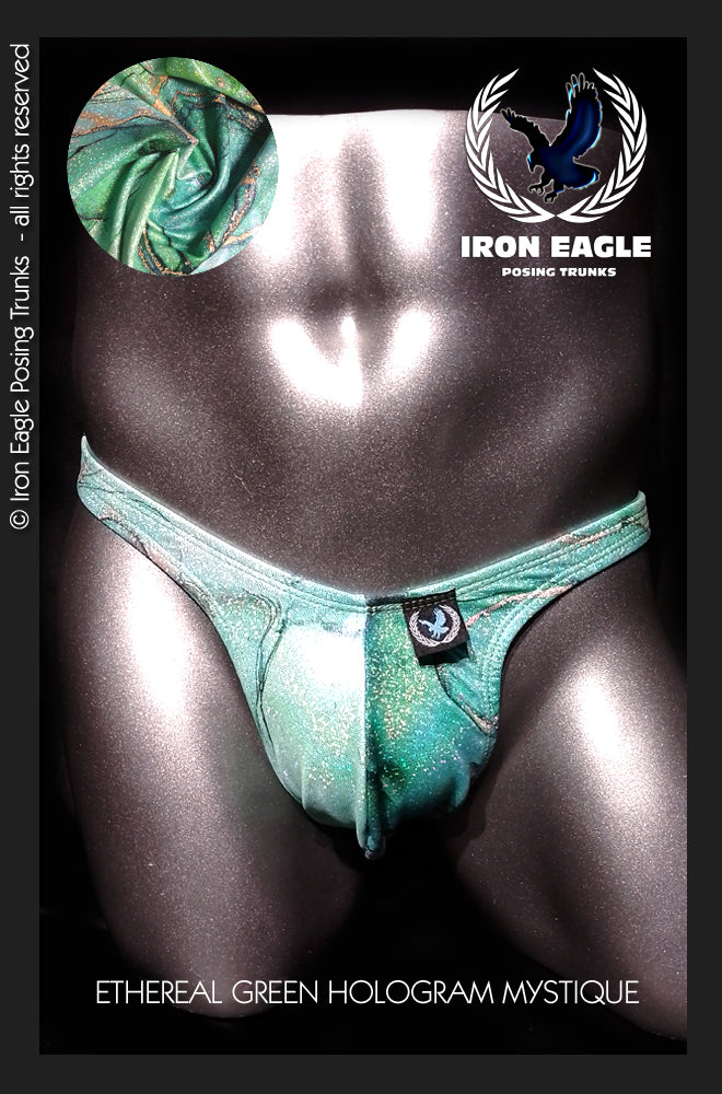 SAMPLE SALE - Ethereal Green Hologram Mystique (Premier/M)