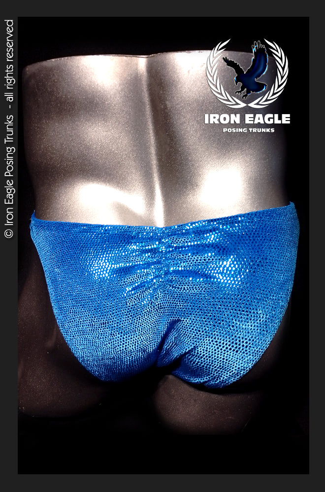 Royal Blue Lizard Skin Velvet