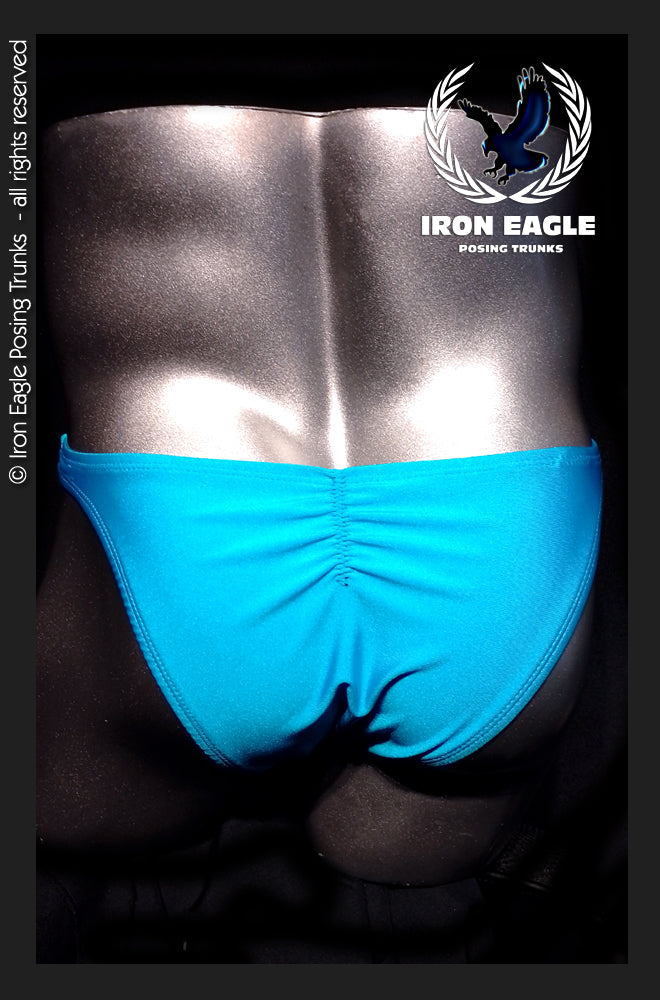 Aqua Satin Lycra