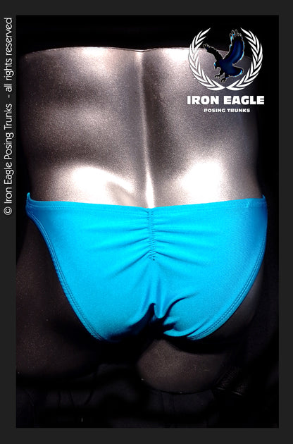 Aqua Satin Lycra