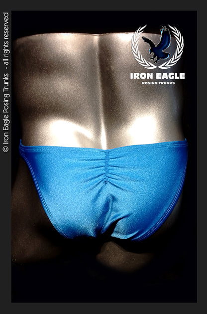 Cornflower Blue Satin Lycra