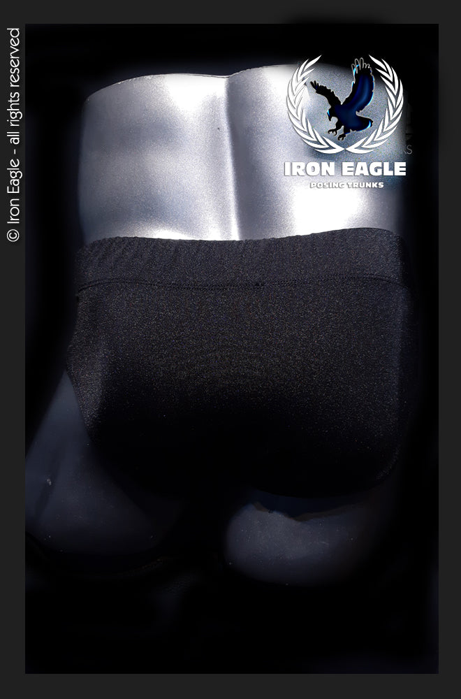 Classic Physique Briefs - Black Italian Lycra