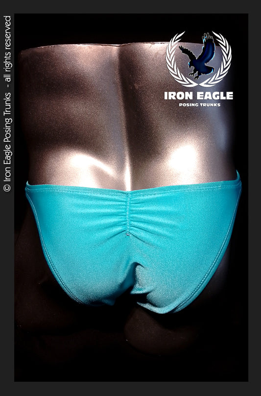 Light Turquoise Satin Lycra