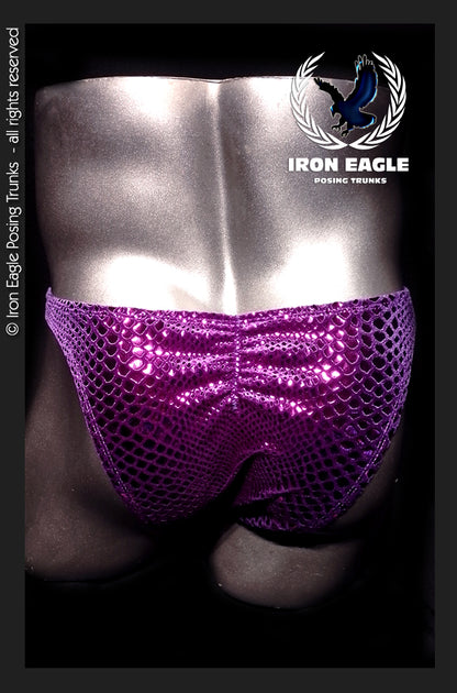 Mardi Gras Snakeskin Velvet