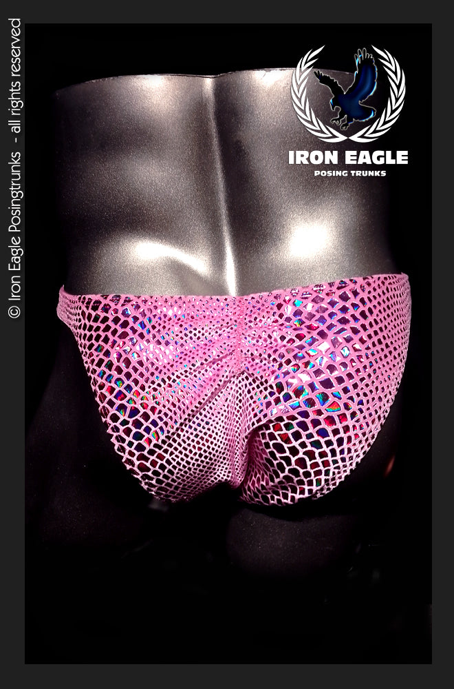 Pink Snakeskin Velvet