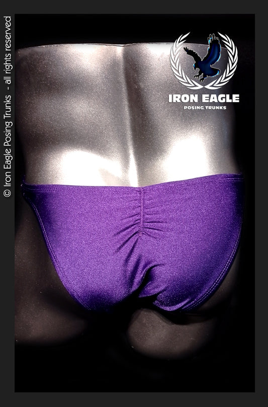 Purple Satin Lycra