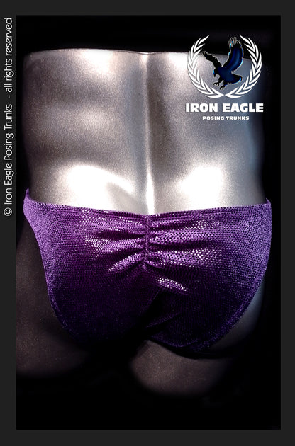 Purple Velvet Lizard Skin
