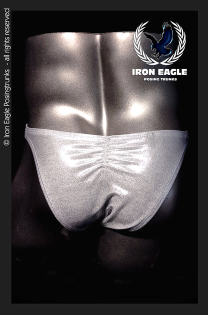 Iron Eagle Silver Mystique Posing Trunks